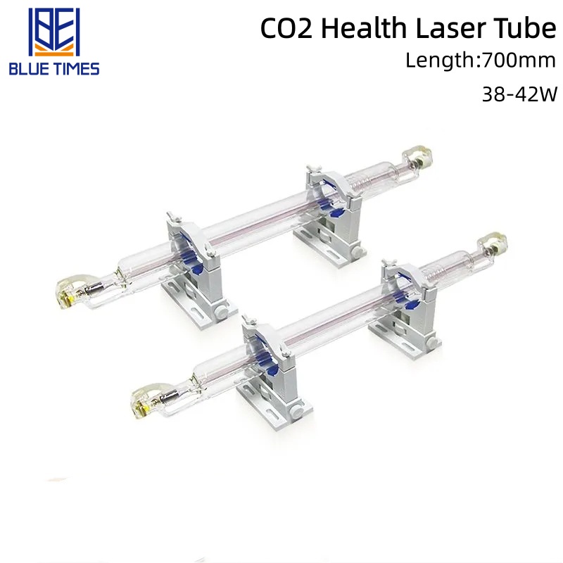 Laser Tube Replacement - Lampa CO2 Bluetimes 700mm 38W-42W, szklana