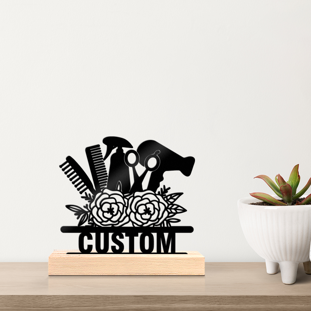 Desktop Laser Engraver - 1 szt. Modna, personalizowana, metalowa statuetka