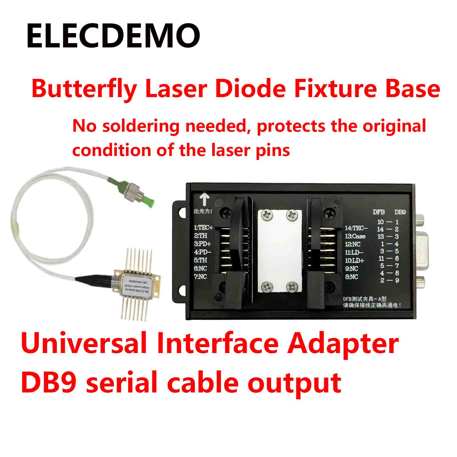 Laser Controller Board - Podstawa montażowa 14-pinowa, moduł sterownika diody