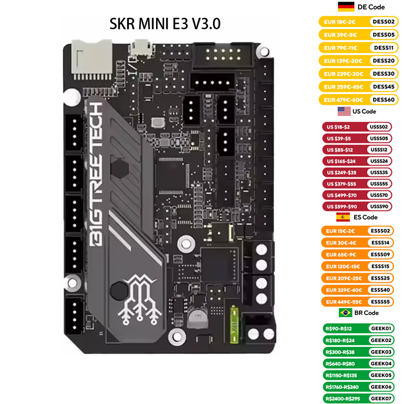 Laser Controller Board - BIGTREETECH SKR MINI E3 V3.0 Płyta