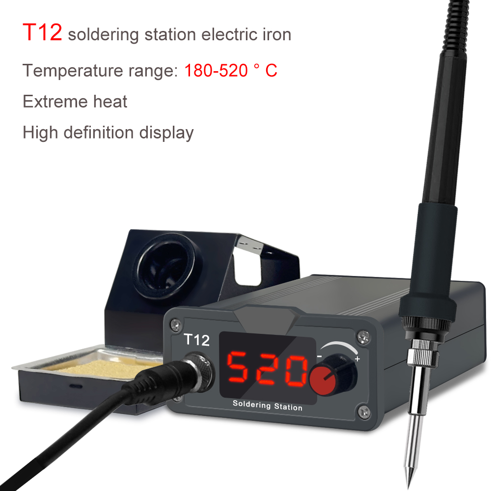 Stacja lutownicza LEFAVOR T12  – Industrial Laser Soldering Iron recenzja i cena