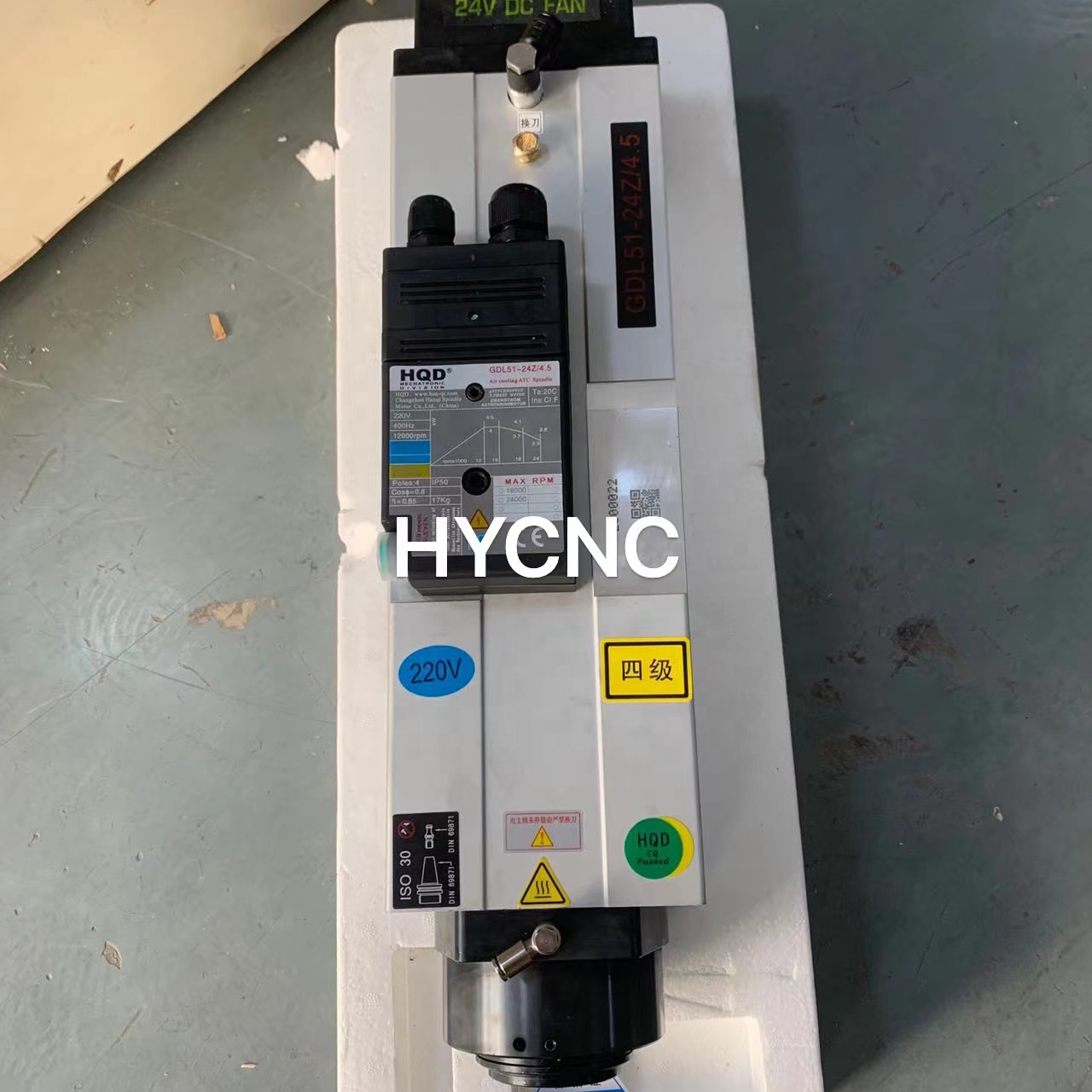 Wrzeciono ATC 4,5 kW ISO30 Sil – Cnc Spindle Motor recenzja i cena