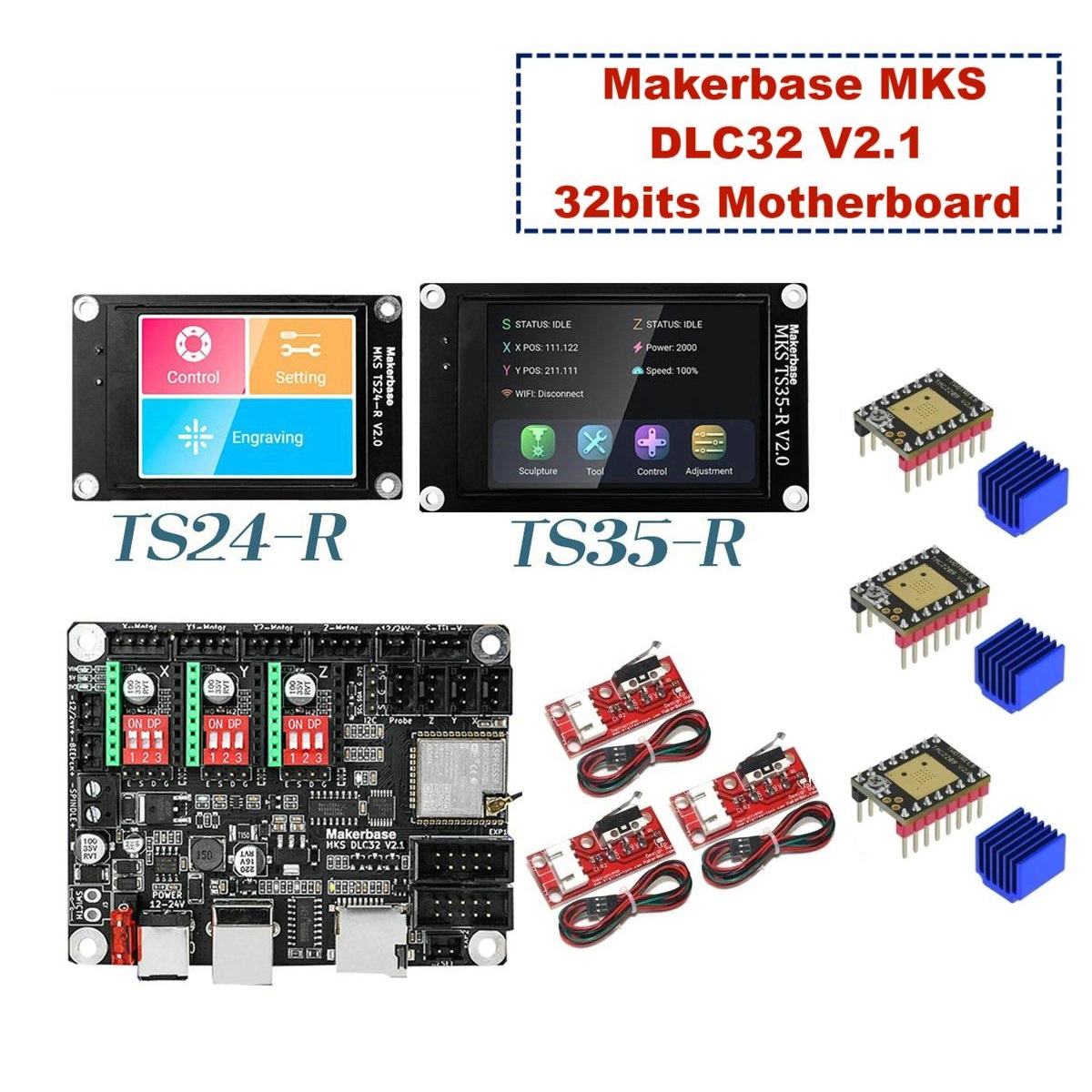 Makerbase MKS DLC32 V2.1 32-bi – Laser Controller Board recenzja i cena