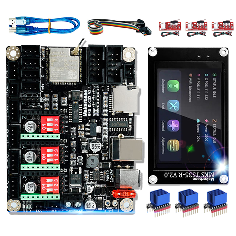 Płyta główna Makerbase MKS DLC – Laser Controller Board recenzja i cena