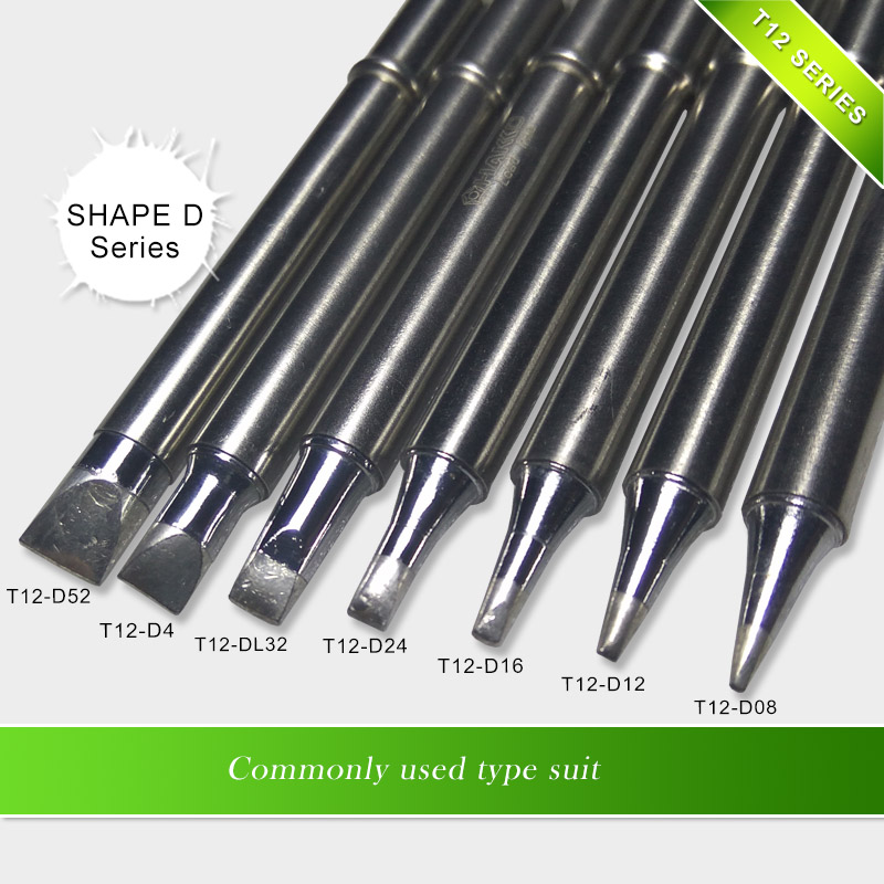 Kształt serii D T12-D52 D4 T12 – Industrial Laser Soldering Iron recenzja i cena