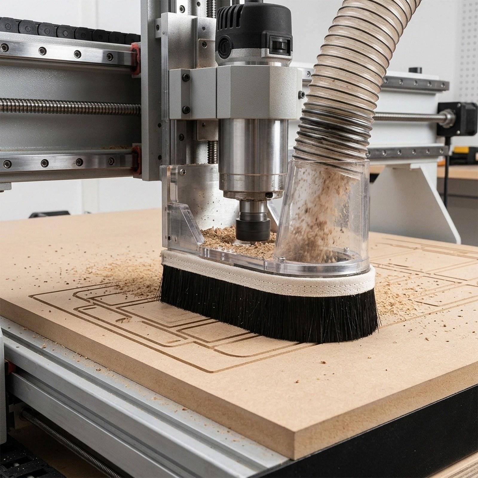 Szczotka próżniowa CNC do siln – Dust Shoe Cnc recenzja i cena
