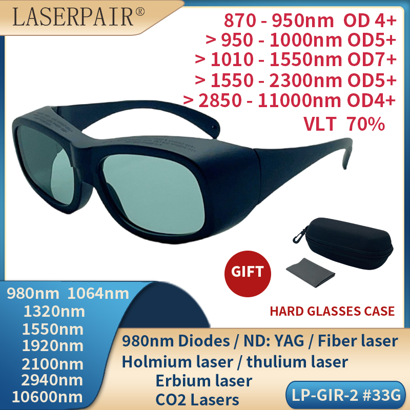 Okulary ochronne LaserPair 870 – Industrial Laser Glasses recenzja i cena