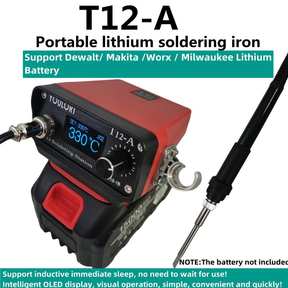 YOULORT T12 bezprzewodowa stac – Industrial Laser Soldering Iron recenzja i cena